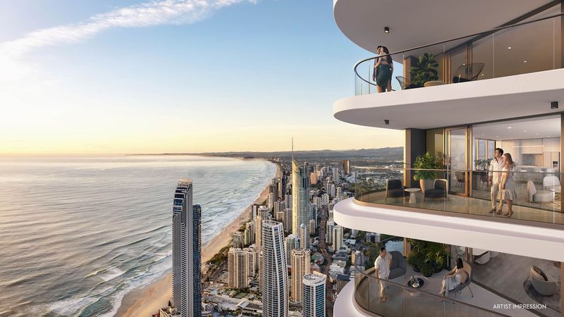 Artist impression of contemporary coastal residences presented by Key Smart Realty in Sydney NSW